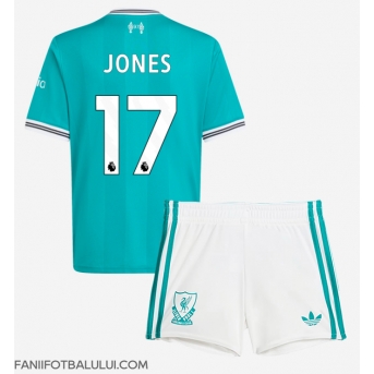 Liverpool Curtis Jones #17 Echipament de Fotbal Replică 2025-26 Copii Treilea (+ Șorturi)